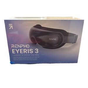RENPHO Eyeris 3 Eye Massager - Voice Control - Heated - New Sealed